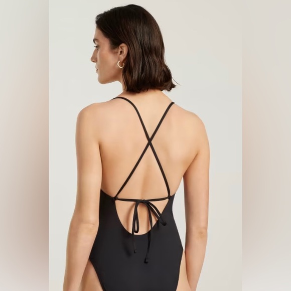 Everlane String One Piece Black XL - Picture 2 of 7
